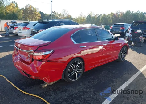 2017 Honda Accord Sport from USA, damaged, VIN 1HGCR2F54HA143297